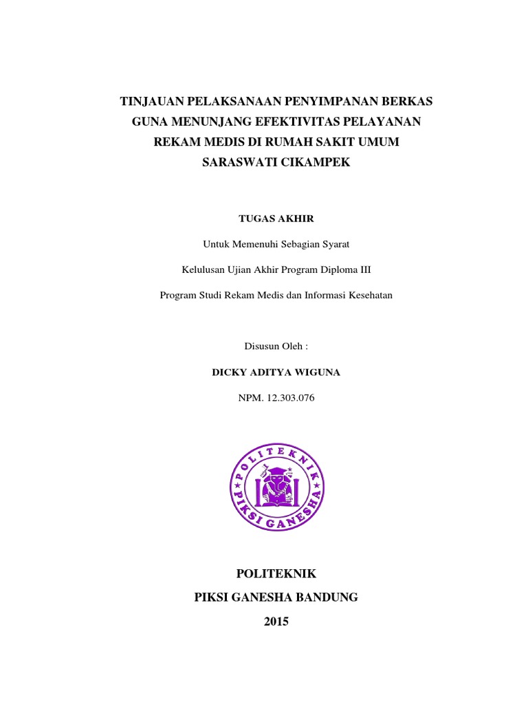 Tugas Akhir PDF Tugas Akhir PDF