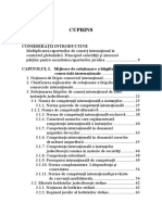 Cuprins Medierea - Mijloc Alternativ de Solutionare a Litigiilor Comerciale Internationale. Medierea in Romania