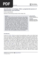 Download Ernesto Lopez - Gentrification in Santiago Chile a property-led process of dispossession and exclusion by Daniel Meza Corvaln SN307037956 doc pdf