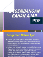 Materi 13. Pengembangan Bahan Ajar