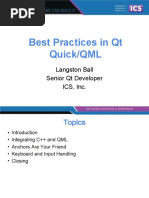 Best Practices in QT Quick