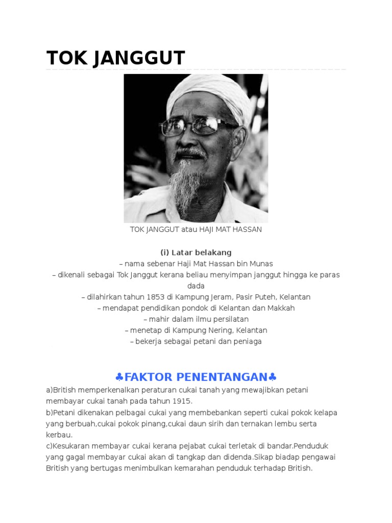 Tok Janggut