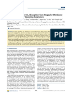 Theoretical Study On CO2 Absorption From Biogas by Membrane