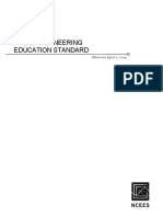 NCEES Engineering Education Standard