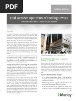 Cold Weather Operation of Cooling Towers: Forward