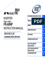 Setup Inverter for PROFIBUS Communication