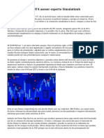 C?mo Configurar MT4 Asesor Experto Simulationh