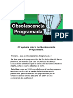 Obsolescència Programada