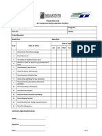 Checklist Compressor - SAMPLE