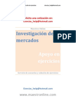 Investigación de Mercados