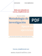 Metodología de La Investigación