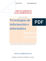 Tecnologías de Información e Informática