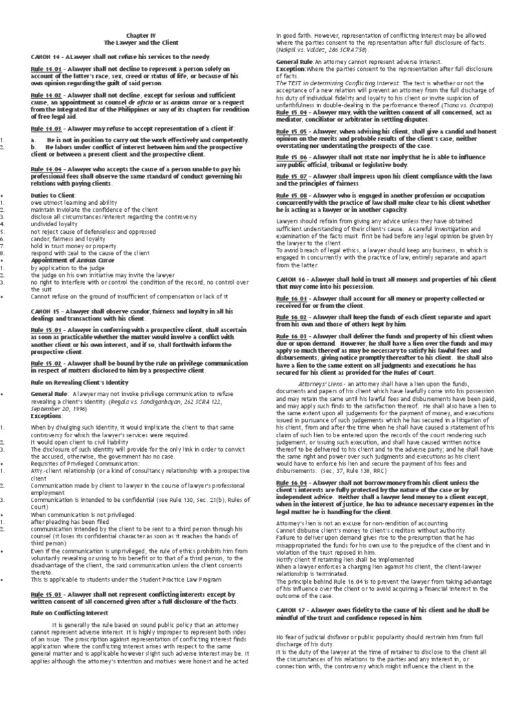 The Ethical Duties of Lawyers to Their Clients and the Administration