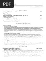 carolina reese teaching resume for teaching website