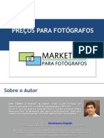 Preços para Fotógrafos