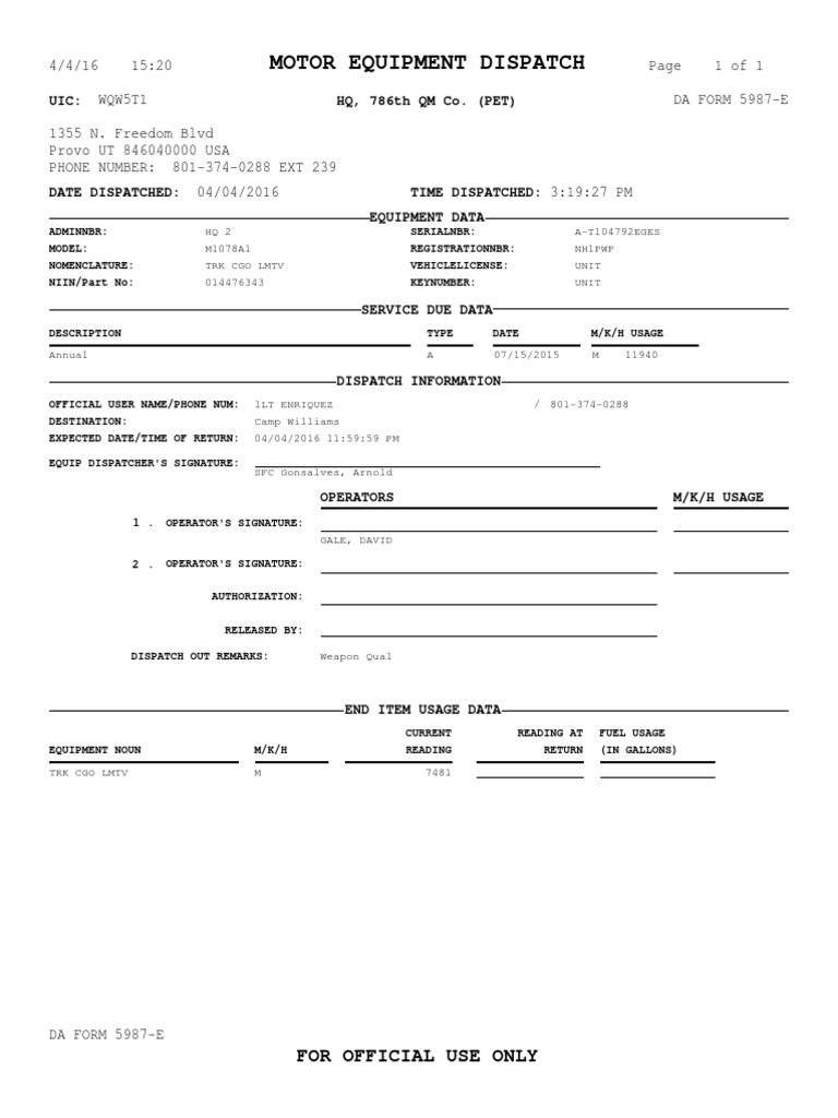 Dispatch | PDF | Business