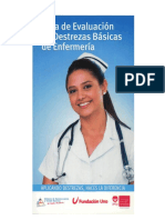 Guia de Evaluacion de Destrezas Basicas de Enfermeria