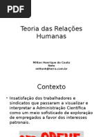 Teoria das relações humanas 