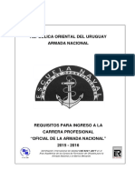 Requisitos de Ingreso Armada Nacional (Uruguay)