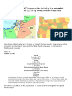 Day 1 Alternatefactsonisraeltableactivity