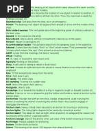 Ship Terminology and Definitions | PDF | Mast (Sailing) | Ships