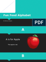 Burgess Bethany Educ 255 Fun Food Alphabet