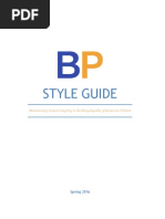 Ballotpedia Writing Style Guide (Spring 2016)