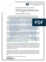 RO# 722 - Circular para Sujetos Pasivos IVA Dedicados A Producción de Leche o Bebida Lactea (30 Marzo 2016)