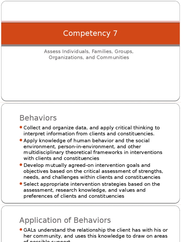 Competency 7 | PDF