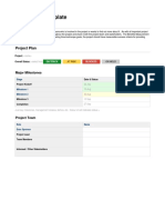 Atlassian Project Plan Template