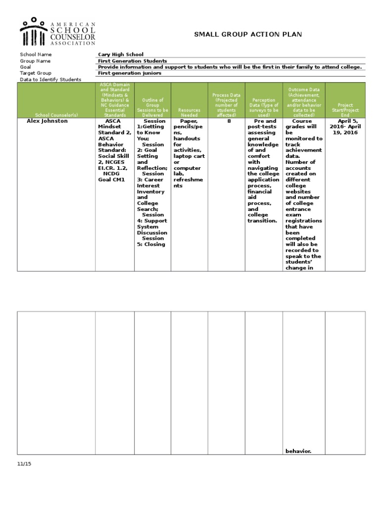 First Gen College Prep Plan | PDF | Computers