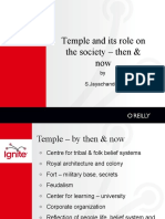 19-S Jayachandran - Temple and Its Role On The Society Then &amp Now