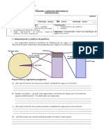 Prueba Distribución Del Agua. 5° Básico