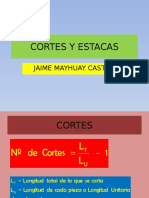 Cortes y Estacas