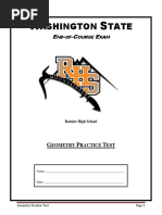 EOC 2 Geometry Practice Test