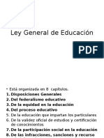 Ley General de Educación