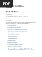 Manual de procedimiento - actualizaciópn Oracle 10g, parches de seguridad