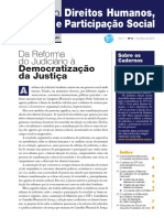 Da Reforma Do Judiciario a Democratização Da Justiça