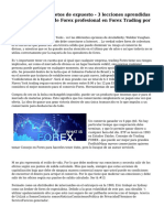 Forex Trading Secretos de Expuesto - 3 Lecciones Aprendidas de Los Operadores de Forex Profesional en Forex Trading Por Venkat Siddhu