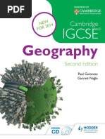 Cambridge IGCSE Geography 2nd Edition