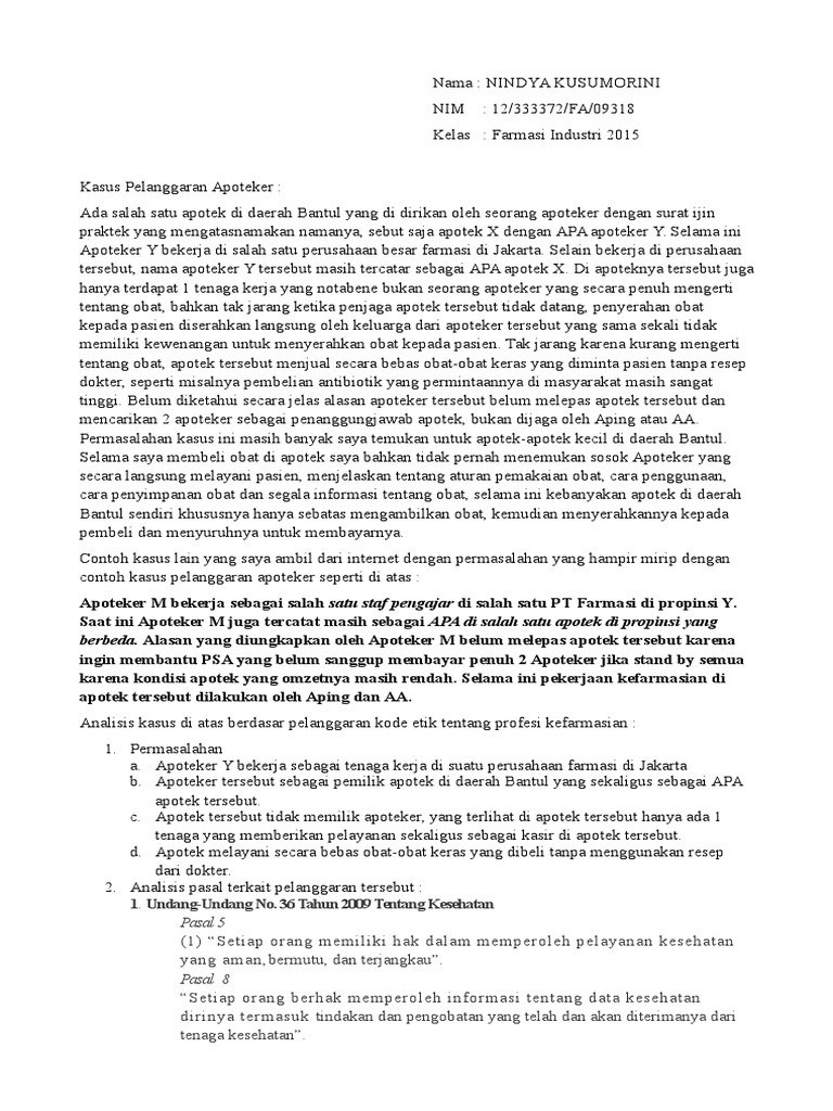 Kasus Pelanggaran Apoteker.docx