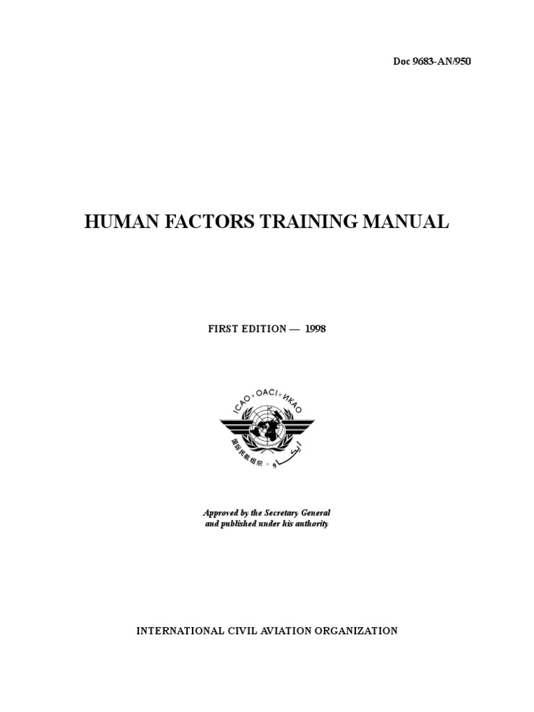 Human Factors in Aviation Safety | PDF | Human Factors And Ergonomics ...