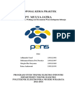 Proposal Kerja Praktek (Pt. Mulya Jatra)