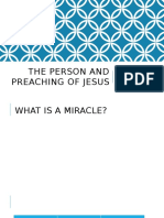the person and preaching of jesus powerpoint