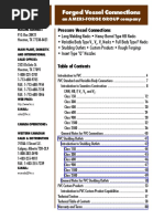 FVC Forged Vessel Connections Catalog | PDF | Business