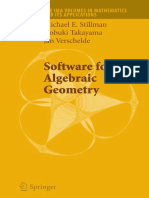 Software For Algebraic Geometry