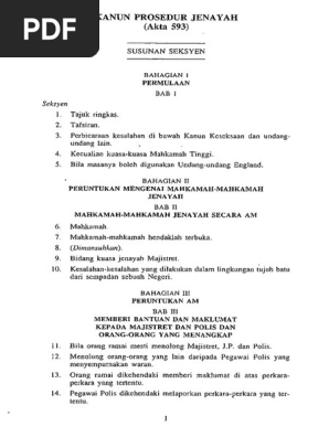 Kanun Prosedur Jenayah Pdf