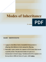 2 - Modes of Inheritance