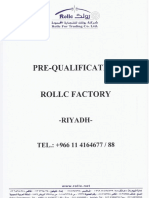 ROLLC Pre Qualification