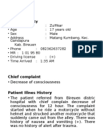 Patient Profile: 17yo Male With Head Injuries